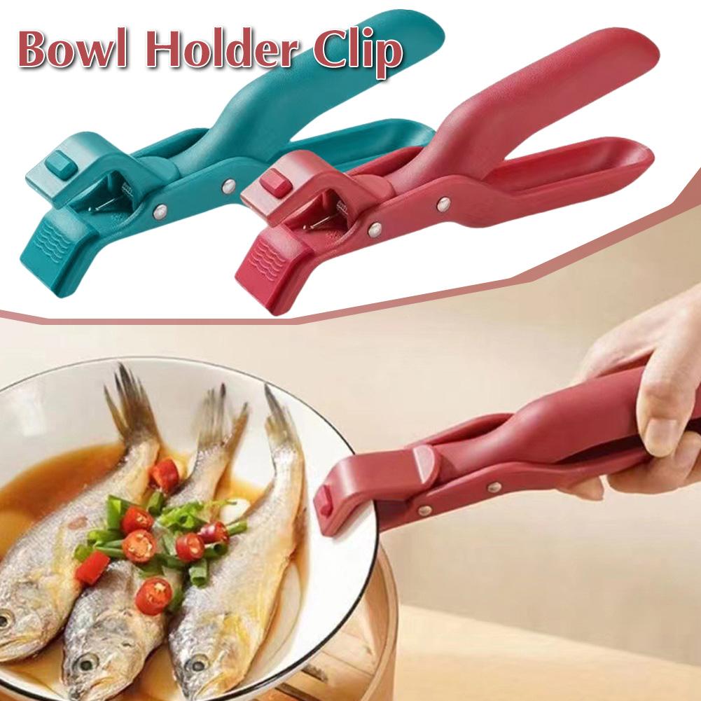 Home Cooking Dishes - 1/2pc Anti-Scald Gripper Clip Heat-Resistant Kitchen