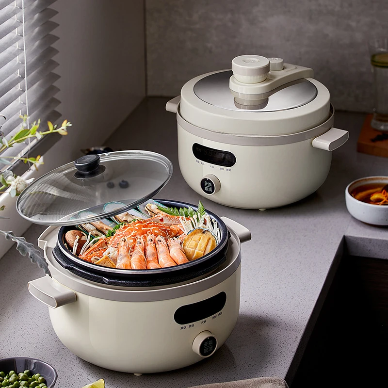 220V 4L Household Electric Pre - огляд і ціна Home Cooking Machine