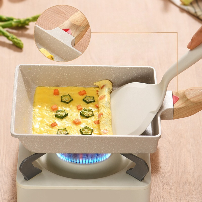 Non-Stick Tamagoyaki Square Pa - огляд і ціна Home Cooking Egg Roll