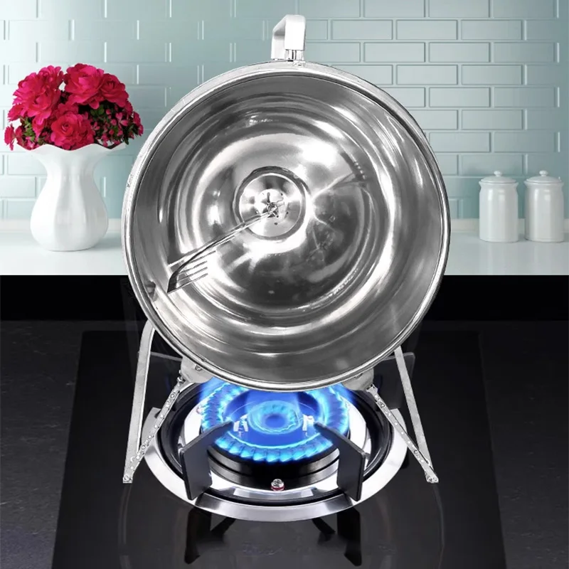 Stainless Steel Stir Fryer Lar - огляд і ціна Home Cooking Machine