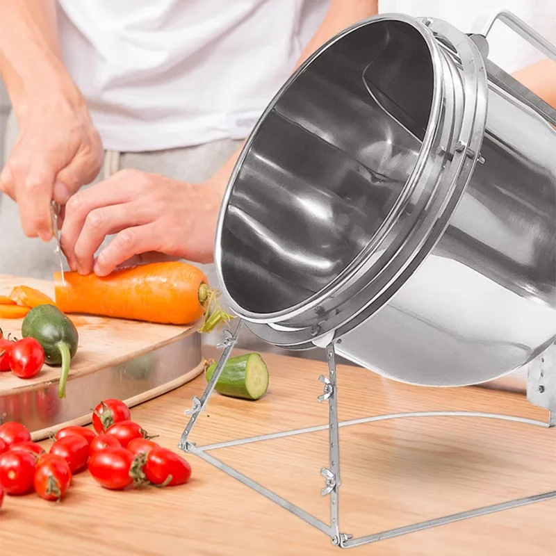 Stainless Steel Stir Fryer Lar - огляд і ціна Home Cooking Machine