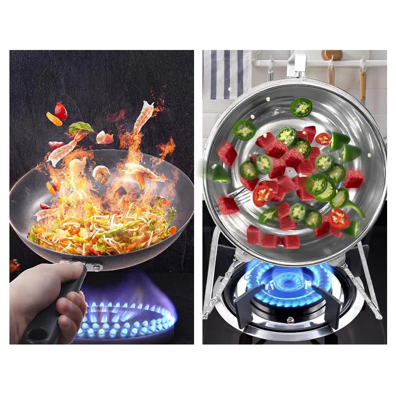 Stainless Steel Stir Fryer Lar - огляд і ціна Home Cooking Machine
