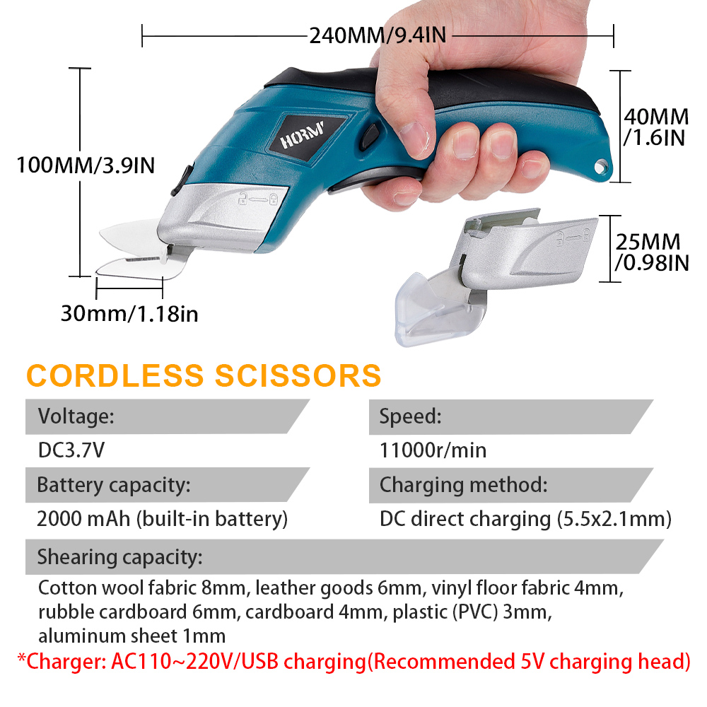 Hormy 3.6V Charging Small Scis - огляд і ціна Home Cooking Machine