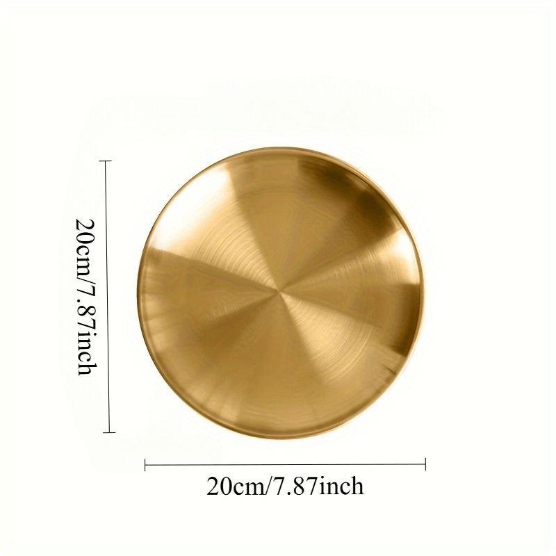 2pcs, Golden Pizza Plates, Sta - огляд і ціна Home Cooking Dishes