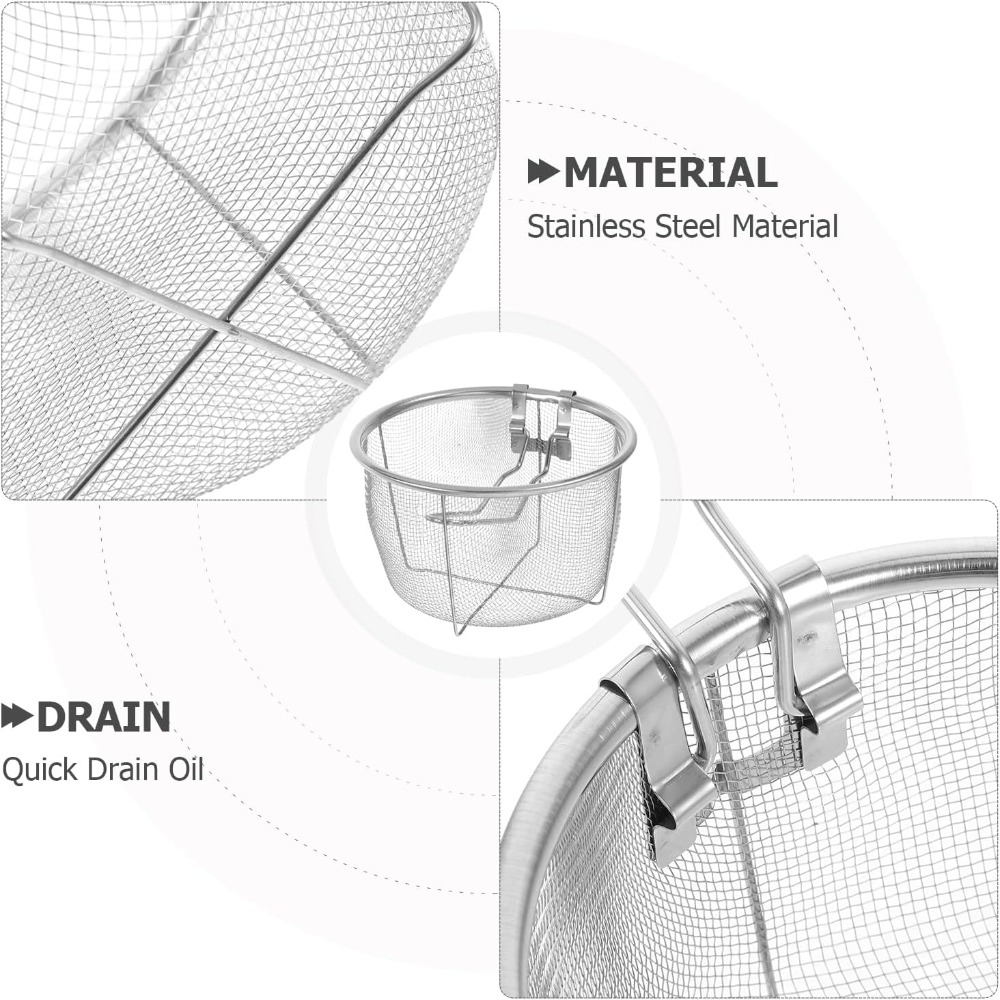 Round Fry Basket with Folding  - огляд і ціна Home Cooking Restaurants