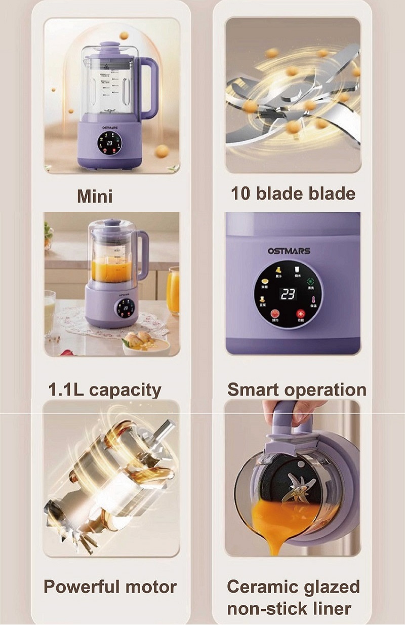 600W Home Soy Milk Machine 110 - огляд і ціна Home Cooking Machine