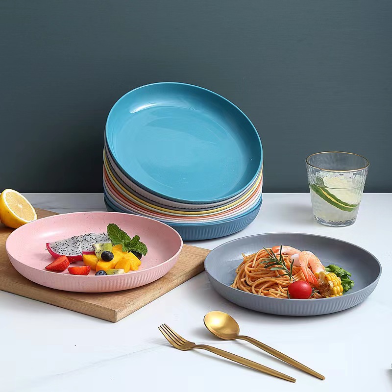 23cm Nordic Wheat Straw Dinner - огляд і ціна Home Cooking Dishes