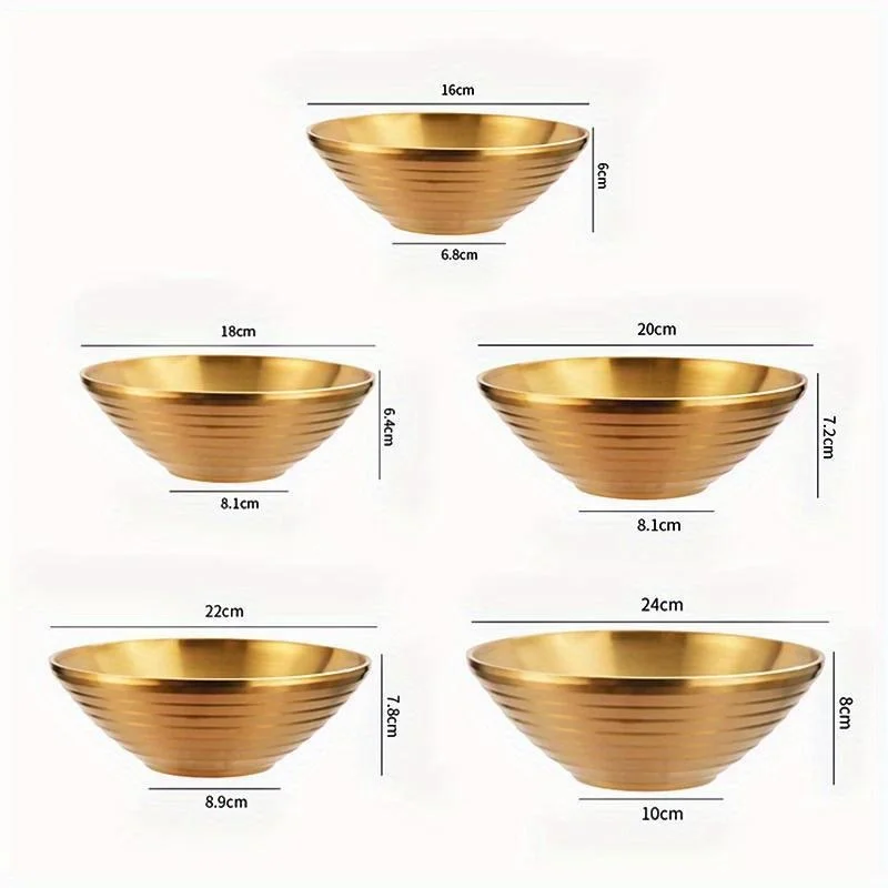 Stainless Steel Ramen Bowl Ric - огляд і ціна Home Cooking Dishes