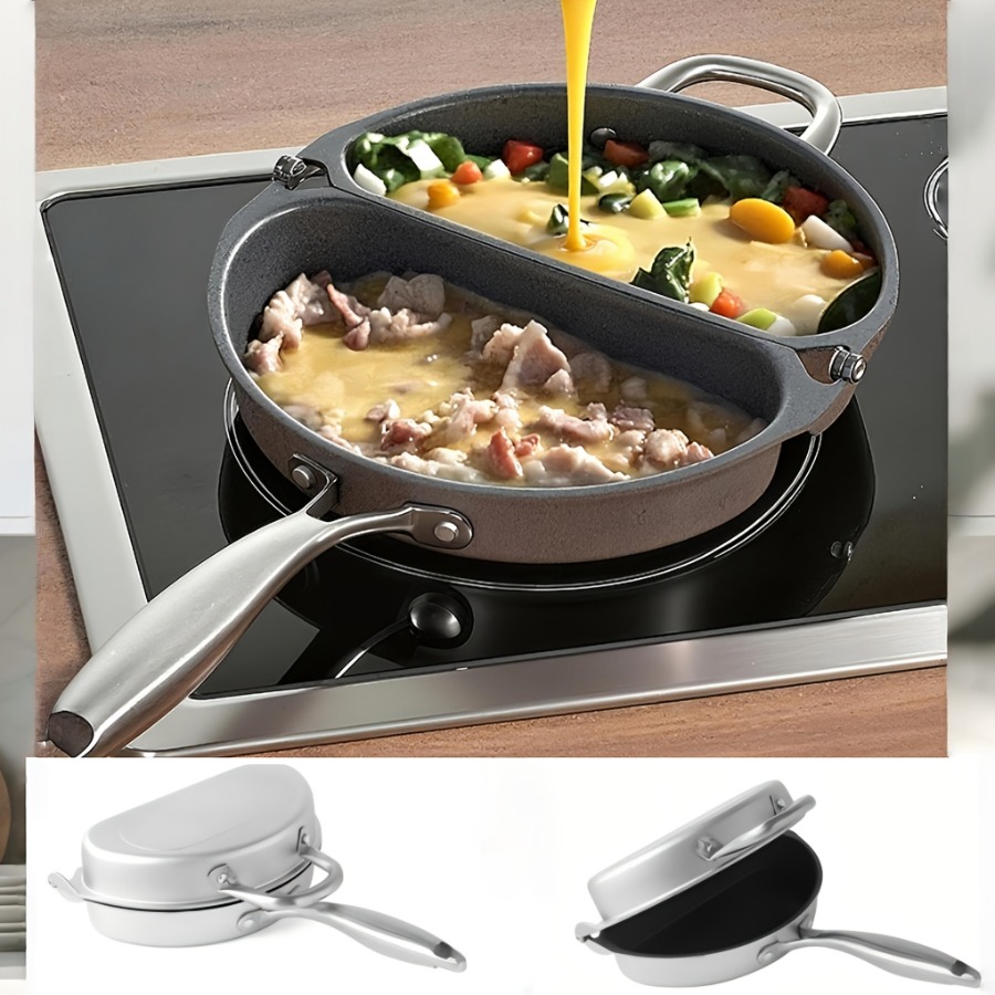 Double Sided Non Stick Pan Fol - огляд і ціна Home Cooking Egg Roll